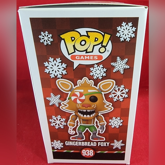 Gingerbread foxy funko # 938 (nib) - Picture 5 of 7